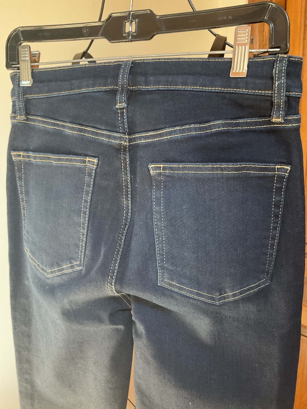FRAME LE HIGH STRAIGHT HIGH RISE JEANS IN PARKWAY BLUE SIZE 28 $228 - Picture 8 of 8